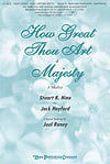 How Great Thou Art -&- Majesty SAB choral sheet music cover Thumbnail